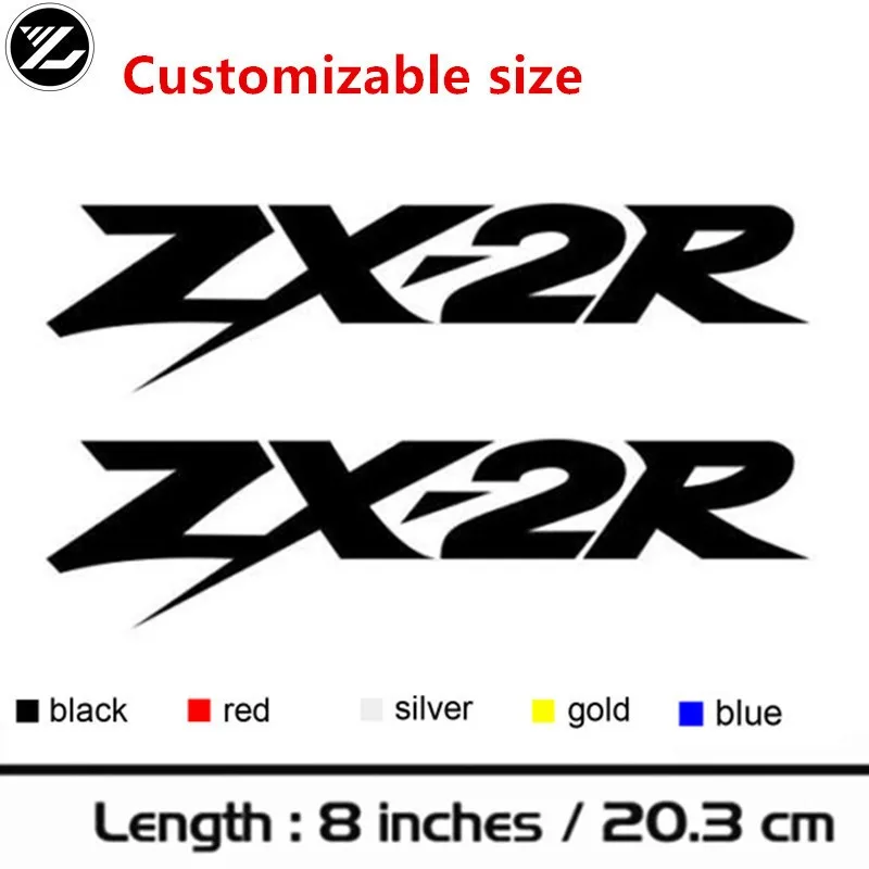 

Мотоциклетная наклейка moto gp, Модель кузова, наклейка на шлем, наклейка на ветер, индивидуальная наклейка на топливный бак для Kawasaki ZX-2R ZX 2R ZX2R