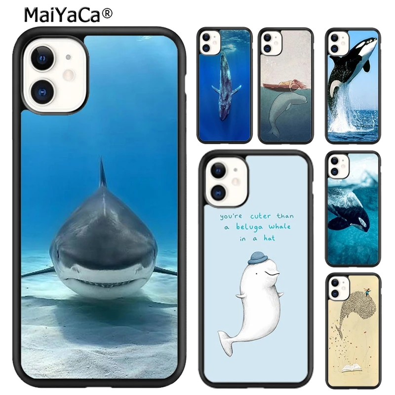 MaiYaCa синий кит океан море невероятный чехол для телефона iPhone 5 SE 6s 7 8 plus X XR XS 11 12 pro max