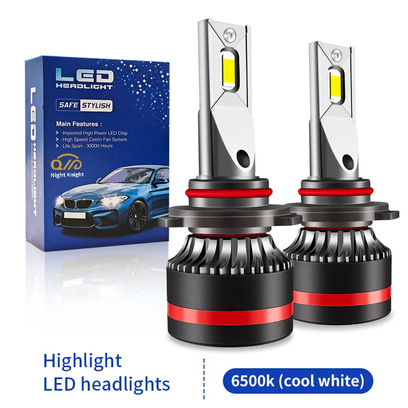 

Car Headlight H4 LED Bulbs Canbus H7 H11 H8 200W 20000LM 6500K Cob Chip Auto Lamp H1 H3 H9 9005 9006 HB3 HB4 Mini Car Fog Light