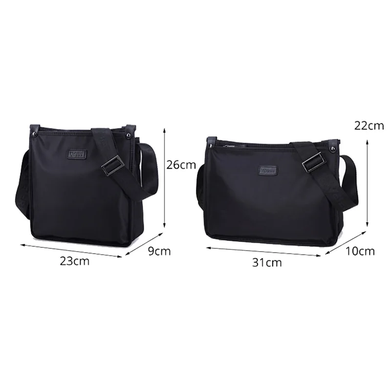 

Waterproof Men Shoulder Bag Vintage Large Capacity Crossbody Messenger Bags for Men Bag Solid Casual Office Travel Bag 2019