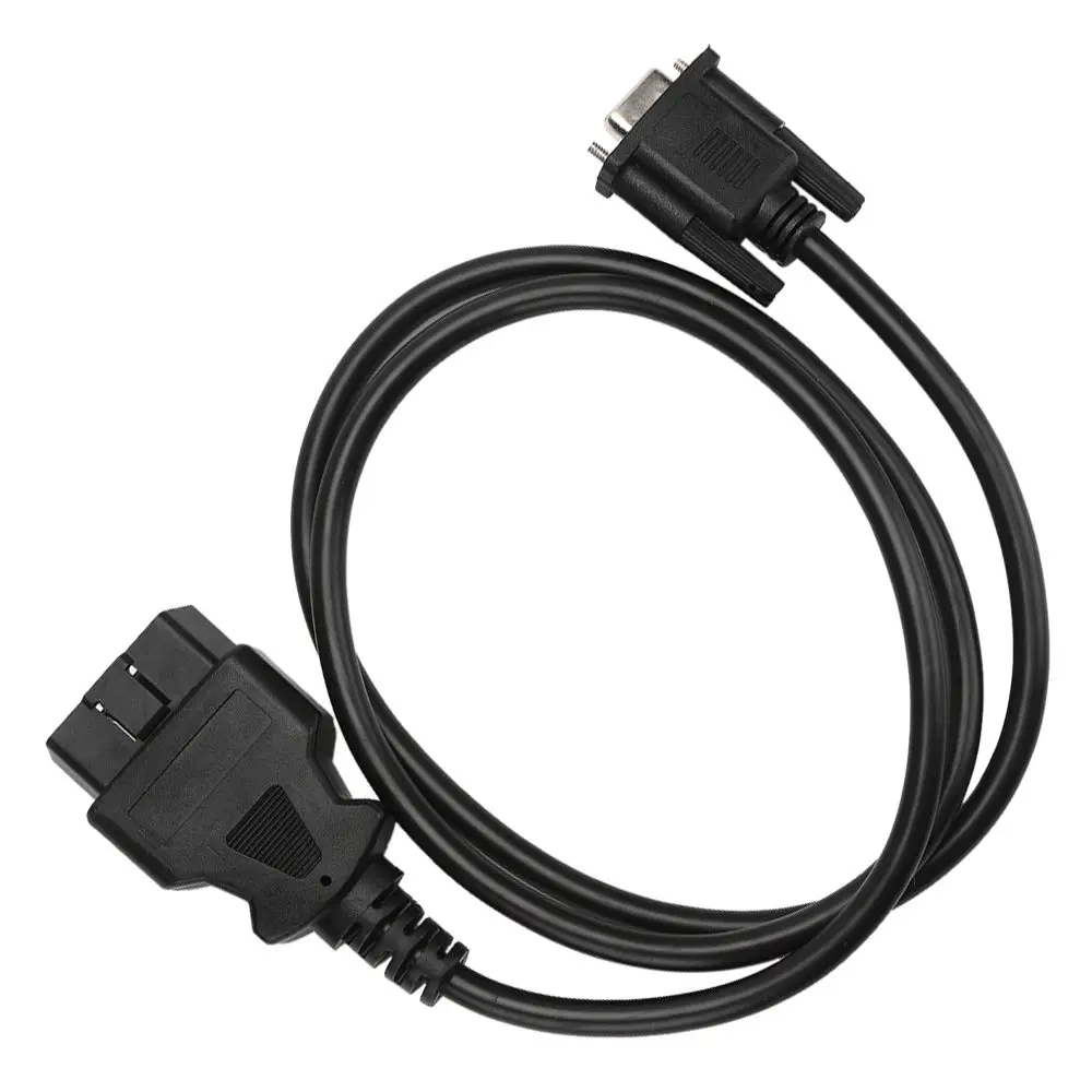

OBD2 16-Pin to DB9 9-pin Serial Port RS232 OBD 2 Adapter Cable Car Diagnostic