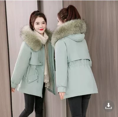

2021 Новый пуховик Женская Корейская имитация овечьей шерсти хлопковая подкладка одежда pie решает проблему