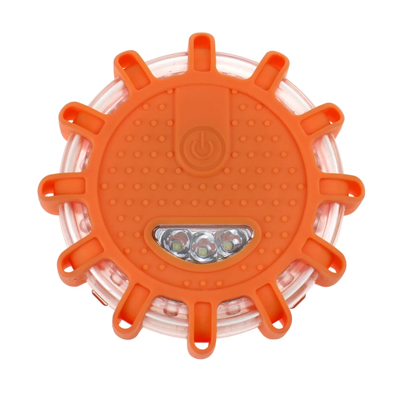 Orange Geoeon светодиодный аварийный автомобильный светильник s дорожные сигнальные огни Предупреждение светильник s дорожный дисковый маяк красный синий светодиодный Дорожный Полицейский светодиодный светильник - Цвет: Orange