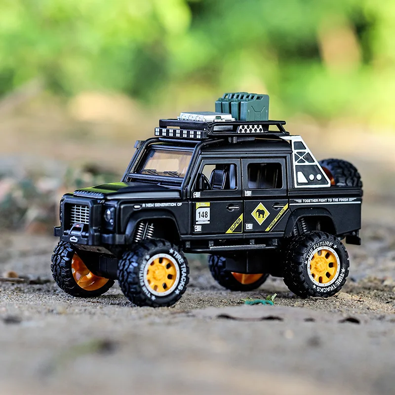 Модель игрушечного автомобиля 1:32 литый под давлением имитация приземлений
