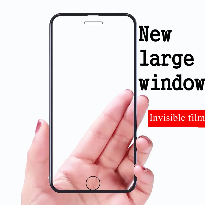 Защитное стекло с полным покрытием для iPhone 7 8 6 6s Plus X XR XS MAX SE 5 5s 11 12 Pro 15D | Мобильные