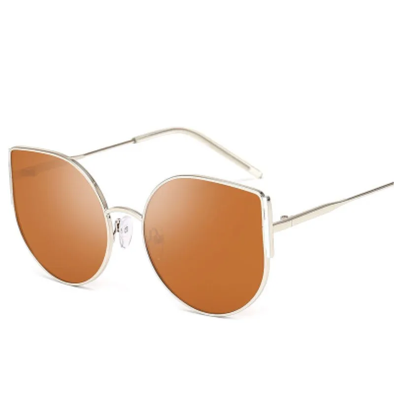 2019 Мода Cat Eye солнцезащитные очки Для женщин пикантные Брендовая Дизайнерская