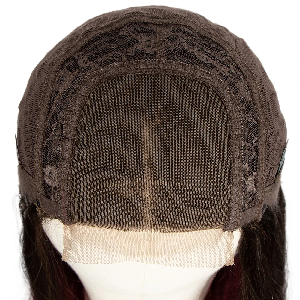 Гладкие парики из человеческих волос 4 х4 на сетке плотность 180% бразильские