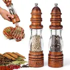 Твердая деревянная соль, искусственная еда, измельчители трав, банка для специй, контейнеры, кухонные гаджеты, бутылки для специй, домашний кухонный инструмент