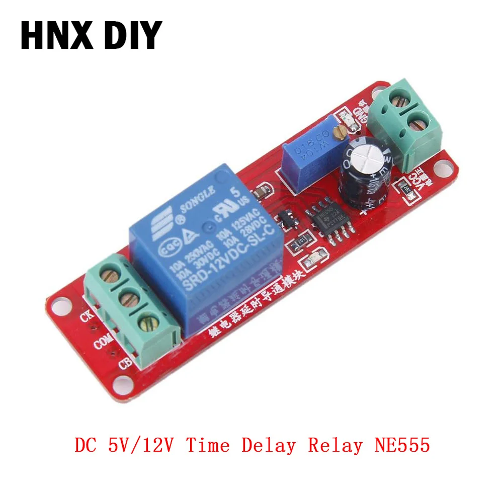 

DC 5V 12V Time Delay Relay NE555 Time Relay Shield 5 V Timing Relay 12 V Timer Control Switch Car Relays Pulse Generation Duty
