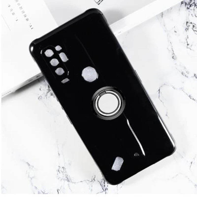 Для Ulefone Power 10 5G задняя крышка кольцо держатель Кронштейн чехол для телефона чехол Чехол из силикона и ТПУ на Armor10