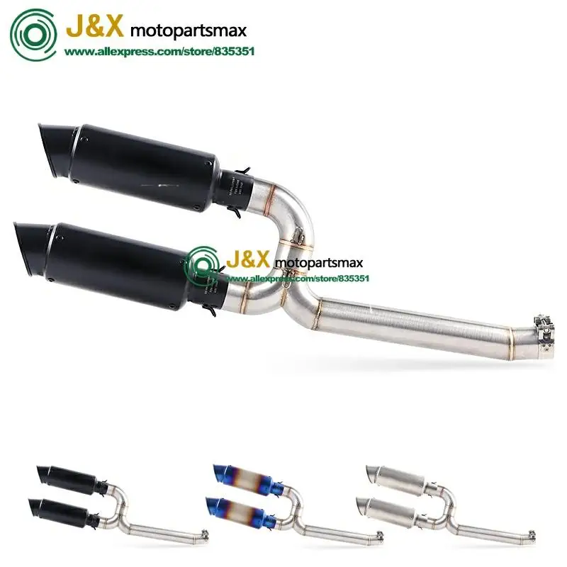 Выхлопной глушитель для мотоцикла FZ6S FZ6N полная система без шнуровки