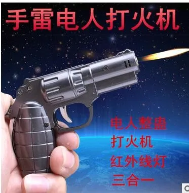 Новинка без газа Зажигалка Электрический шок трюк Зажигалка игрушка утилита кляп шутка розыгрыш трюк поддельные Хэллоуин Jet бутан зажигалка