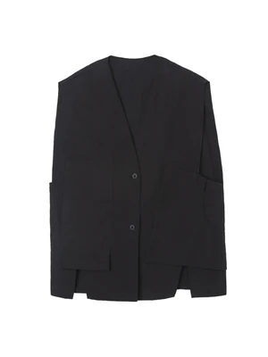 Дизайнерский Темный жилет с изображением миноритета нестандартная куртка