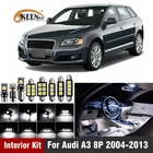 14 шт. CAN-bus без ошибок W5W T10 светодиодный светильник для салона Audi A3 8P 2004-2013 посылка заменить лампы белый автомобиль-Стайлинг