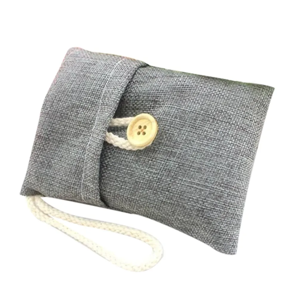 Автомобильный бамбуковый УГОЛЬНИК освежитель воздуха с активированным углем дезодорант для запаха 1 шт.