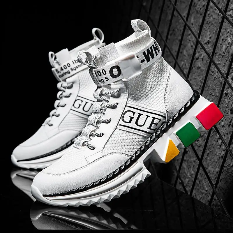 

Style Thick Bottom Running Shoes for Men Sneakers Outdoor Sport Shoes Man Training Athletic Jogging Shoes Zapatillas De Deporte