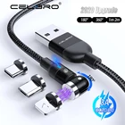Магнитный кабель Micro Usb Тип C 2 метра длинный кабель Магнитный кабель Usb C кабель для быстрой зарядки для Samsung S21 Ultra Xiaomi MI 11 A3
