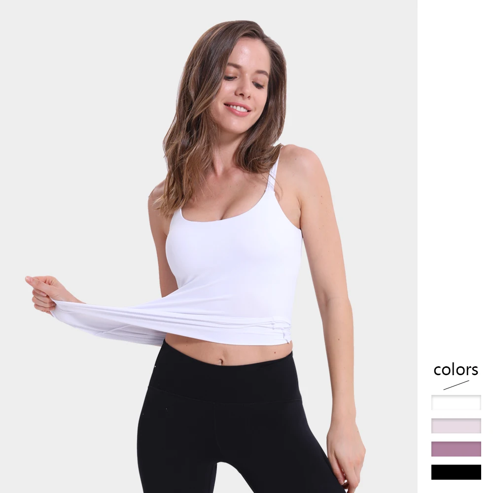 Женские однотонные майки с подкладкой Женский сетчатый жилет открытой спиной