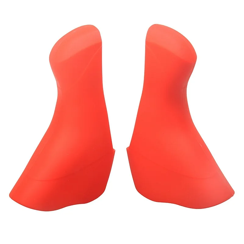 Red Подходит для SHIMANO SORA/Claris ST-R2000/R3000 шоссейная езда на велосипеде Передняя передача ручная замена силиконовый защитный чехол - Color: Red