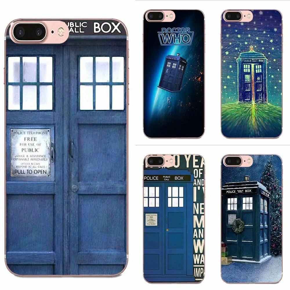 Прозрачные чехлы из ТПУ для Xiaomi Redmi 3 3S 4 4A 4X 5 6 6A 7 K20 Note 2 5A Plus Pro Tardis Box Doctor Who Tv|Бамперы|