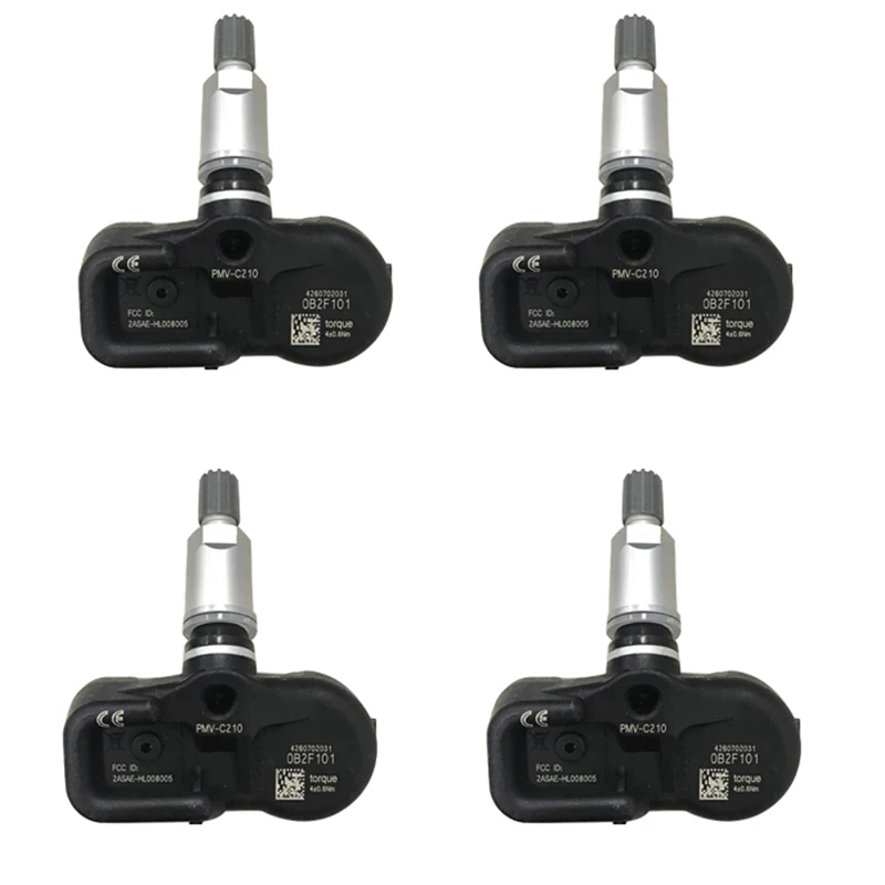 PMV-C210 433MHZ Система контроля давления в шинах 42607-02031 42607-02030 TPMS датчик для TOYOTA Avensis Auris