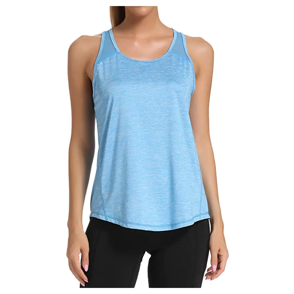 Летняя женская майка без рукавов с круглым вырезом свободная футболка Женская