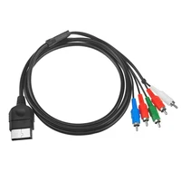 1080p component tv rca av video cable for xbox original console audio cable cord adapter for tv hdtv