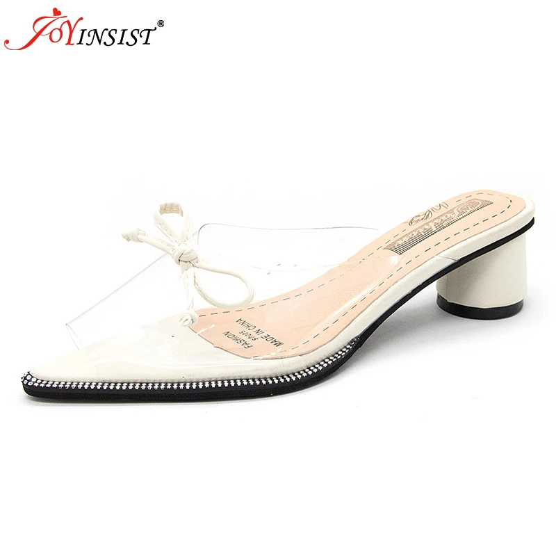 Женские прозрачные босоножки на высоком каблуке с открытым носком для вечеринки