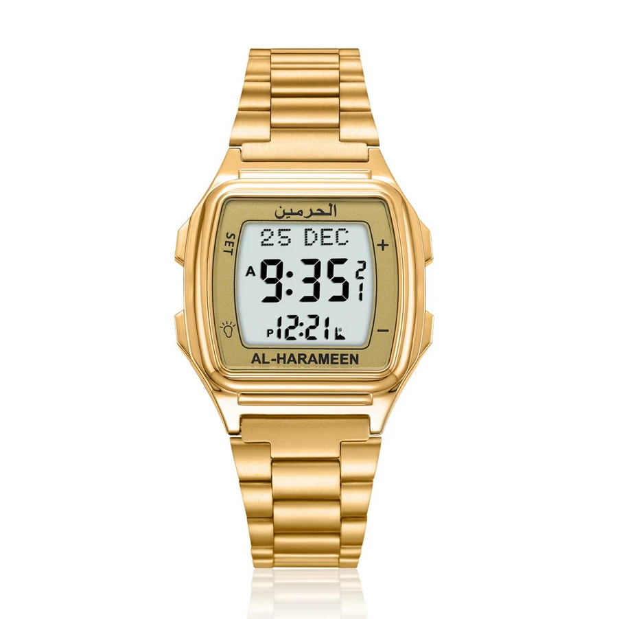 Часы Azan с молитвенным будильником и авто мечеть цибла мусульманские часы - купить