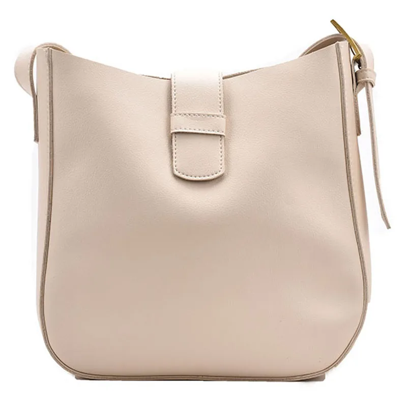 

Niche Design Simple Large-capacity Bag Female 2021 New Fashion Messenger Bag Advanced 2in1 Bucket Bag Shoulder Bag Width: 26cm