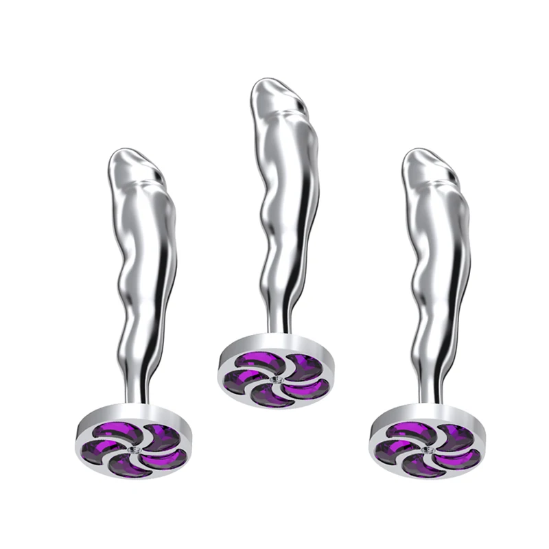 Big Crystal Anal Toys Butt Plug Stainless Steel Sex for Women Adult Products Beads | Красота и здоровье