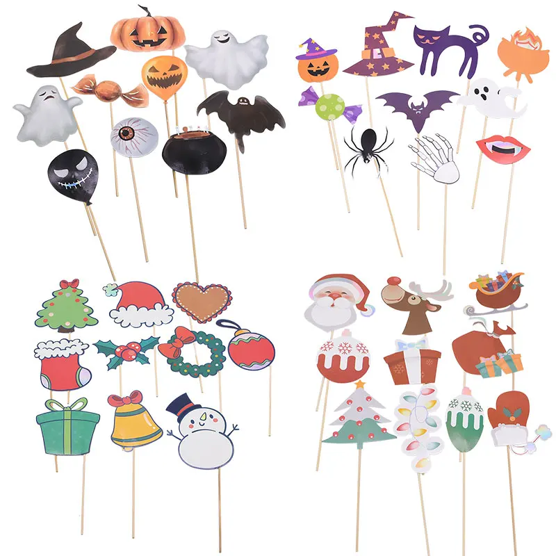 Тыква призрачная летучая мышь монстр паук страшный Хэллоуин фото реквизит