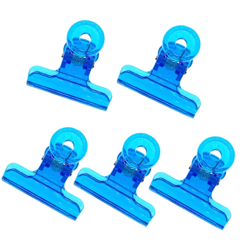 5pcs Blue 5 шт./упак. русский кривая C ногтей защемления зажимы французский гвоздь для формирования кончика Нержавеющая сталь акриловых ногтей инструменты для наращивания - Цвет: 5pcs Blue