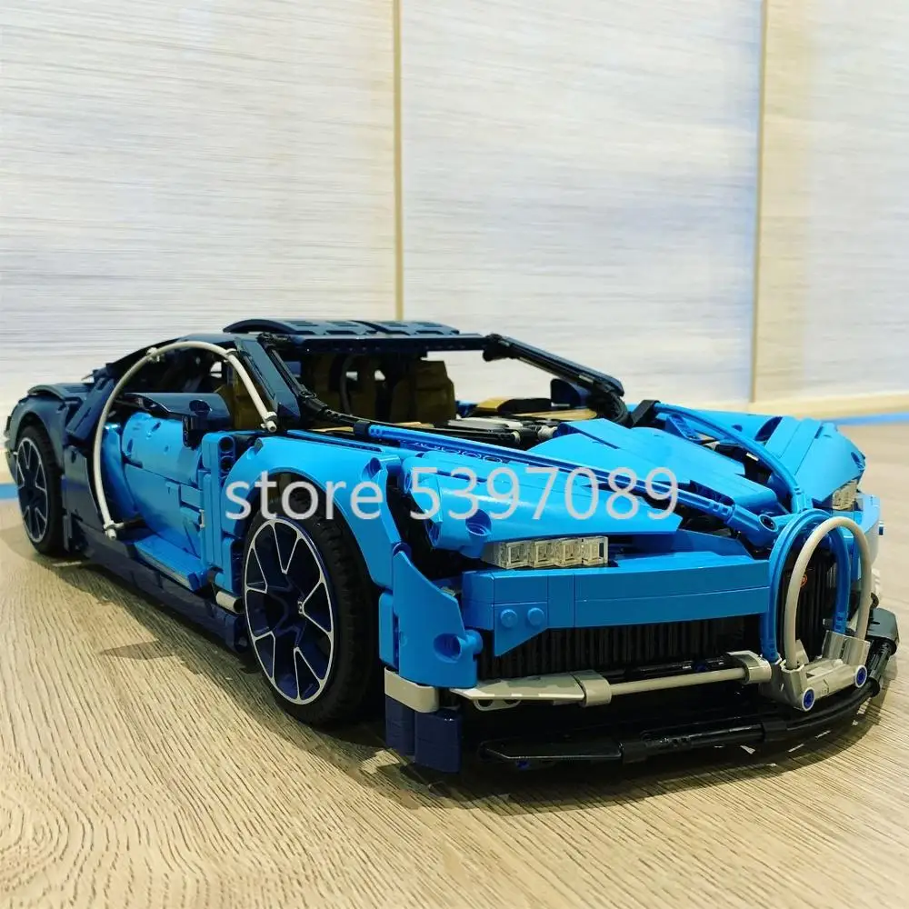 В наличии 20086 Модели Строительные блоки техника кирпичи суперкар Bugatti чугун
