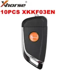 Универсальный дистанционный ключ XHORSE XKKF03EN, брелок в виде ножа для ключей VVDI, 10 шт.