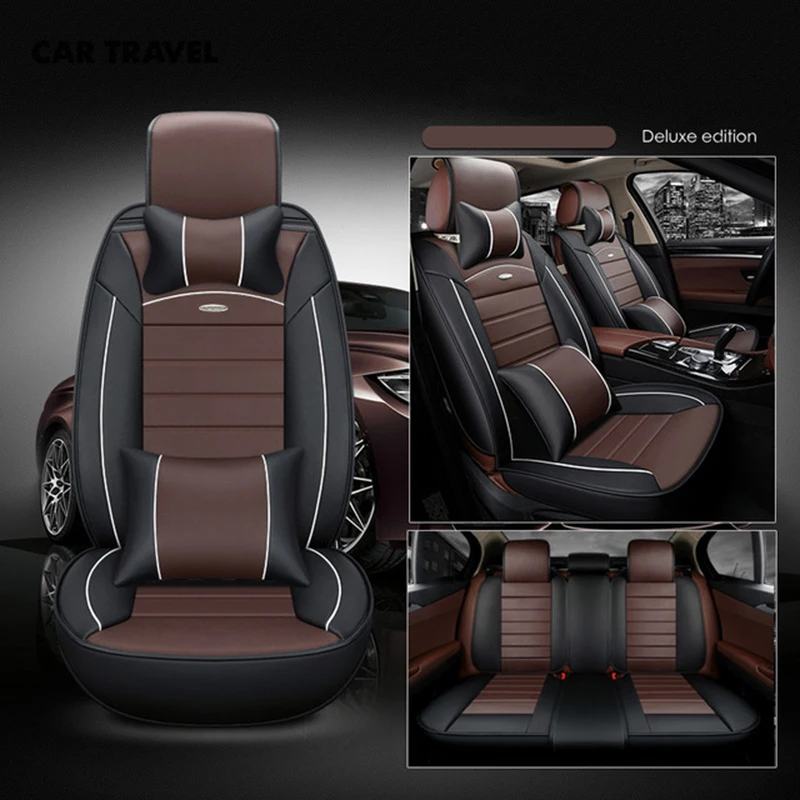 WLMWL универсальный кожаный чехол для автокресла BMW Все модели f30 f10 e46 x5 e70 x1 x3 e39 x4 f11