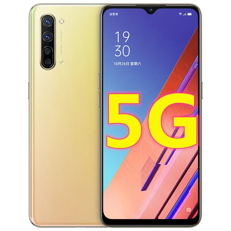Новый оригинальный Oppo Рино 3 Lite 5G Смартфон Android 10 0 Snapdragon 765 6 4 &quotOLED 8G Оперативная