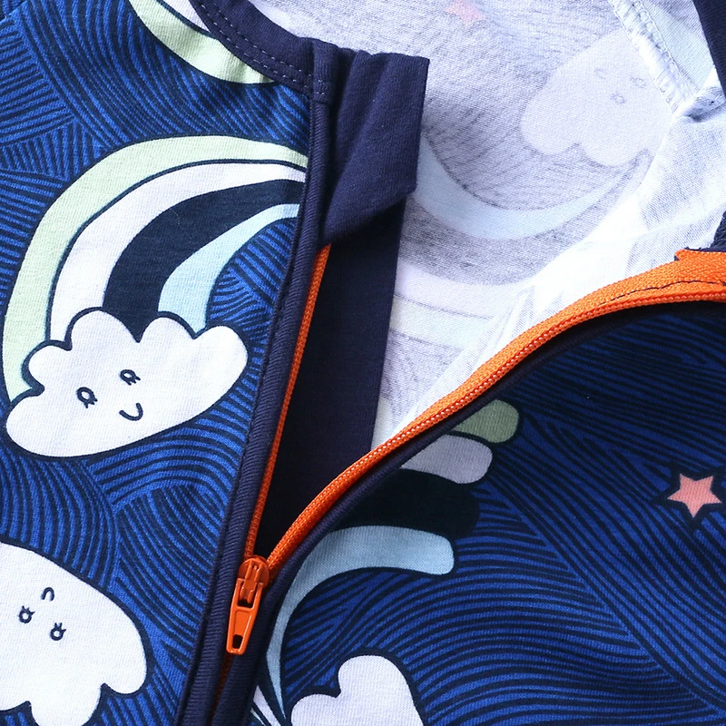 

Summer cotton baby short-sleeved jumpsuit summer cotton 0-2 year old newborn baby children cloud short-sleeved jumpsuit summer