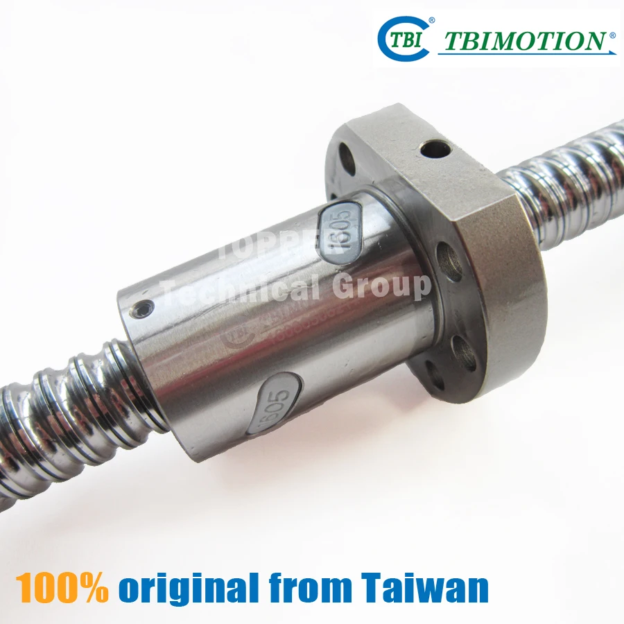TBI CNC diy kit SFU шариковый винт SFU1605 C7 500 мм 5 свинцовый с 1605 шариковая гайка концевой
