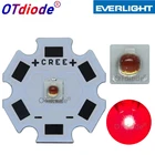 10-100PCS 3W Deep Red 3535 660nm Everlight SMD Plant Grow LED Light  Led Emitter For Indoor Garden Plant Grow Aquarium Spotlight
