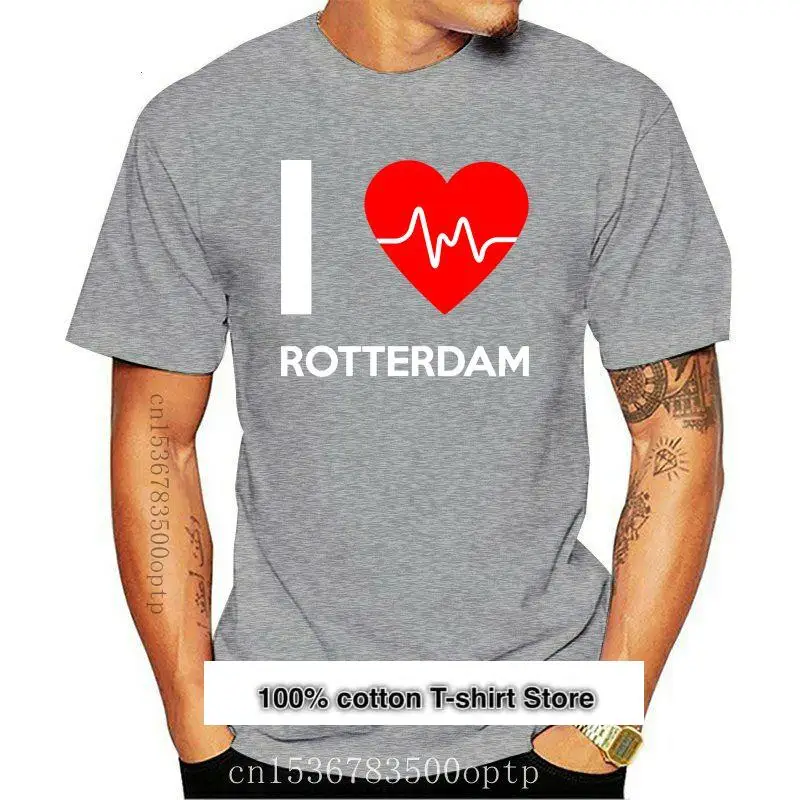 

Женская летняя рубашка с принтом «i love»