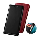 Чехол-книжка для Nokia 7 Plus, TA-1062, из натуральной кожи