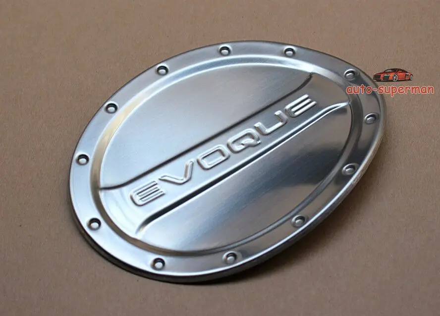 S. Стальная крышка бензобака топливной двери для land Range Rover EVOQUE 2012 +|Хромирование| |