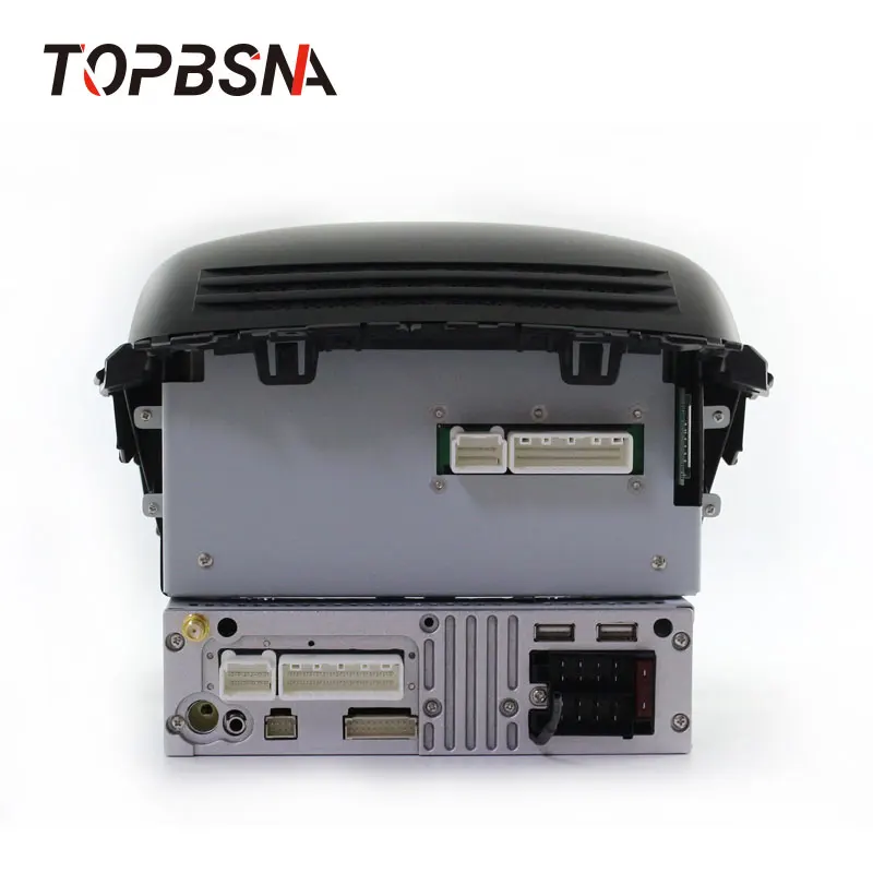 Автомобильный DVD-плеер TOPBSNA на Android 10 для Peugeot 207 2008-2014 с GPS-навигацией 1 din