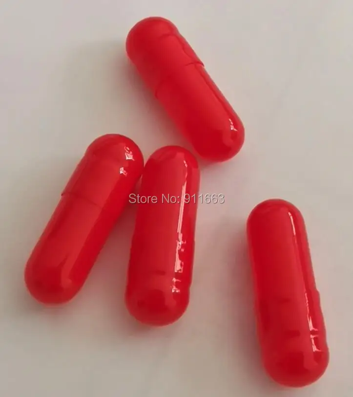 

10,000pcs 1# Red Red empty gelatin capsules sizes 1,gelatin empty capsules 1#( joined or seperated capsules available)