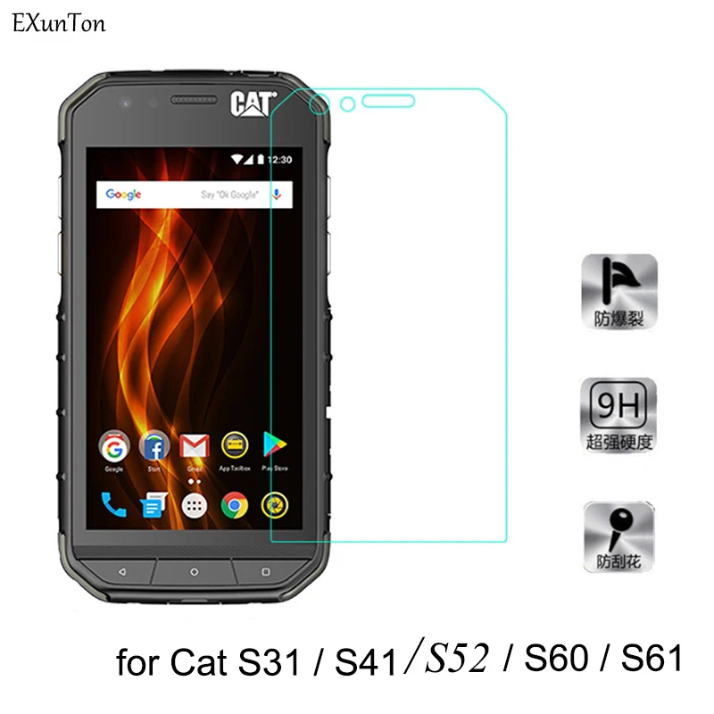 Для Cat S31 S41 S52 S60 S61 S62 Pro 9H закаленное стекло для Caterpillar CAT Защитная пленка