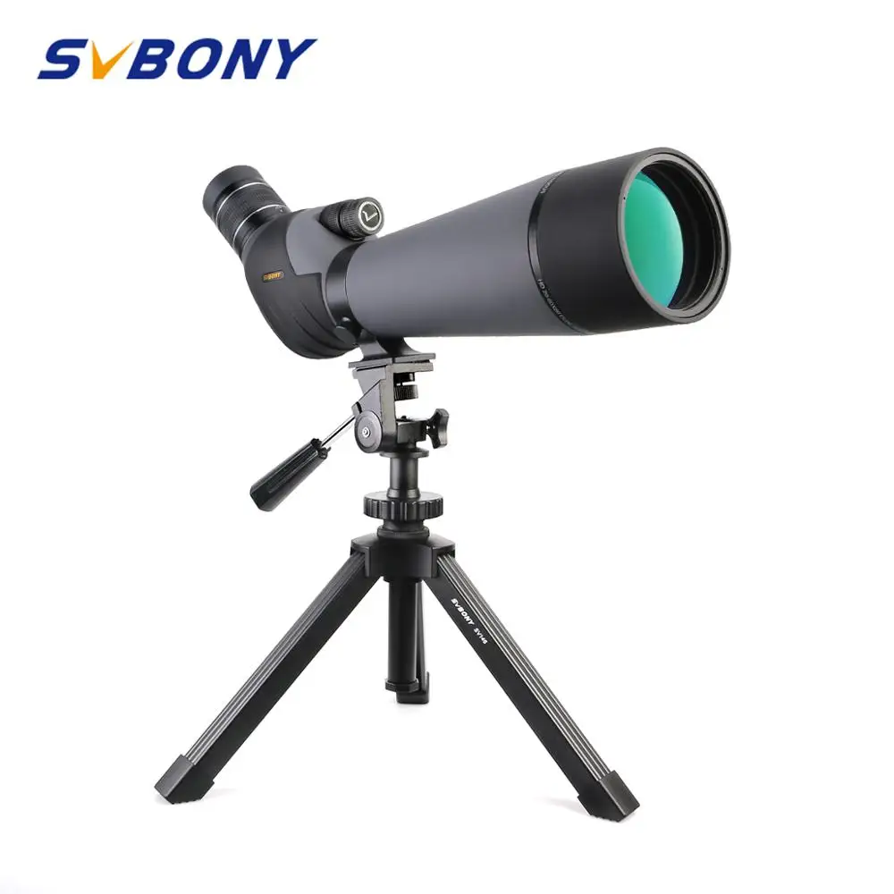 SVBONY 20 60x80 Зрительная труба двойной скоростной Фокус телескоп SV409 Zoom FMC покрытие