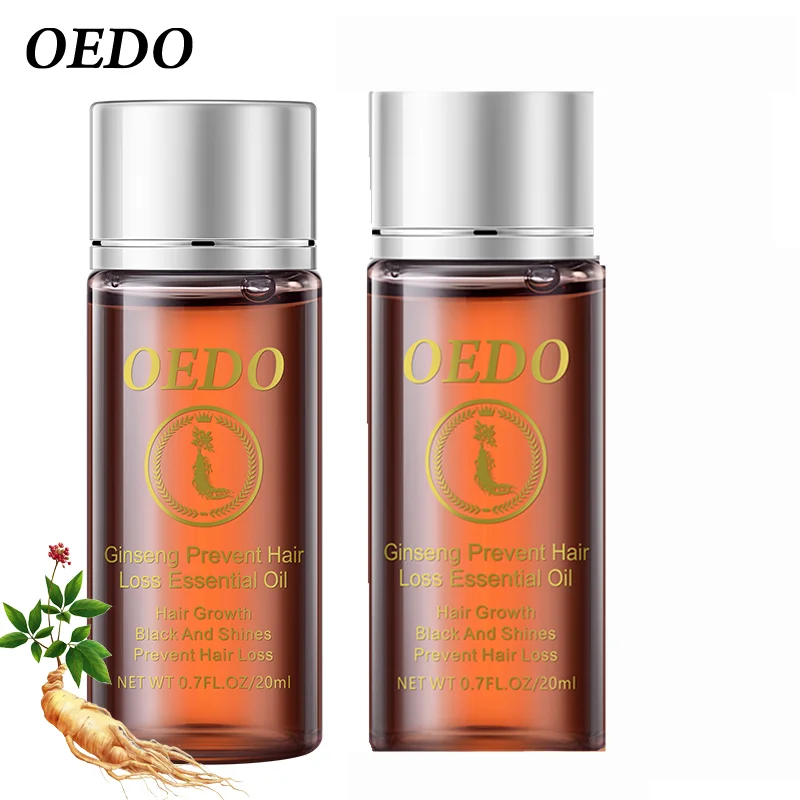 OEDO 2 шт./лот эссенция для быстрого роста волос лечения ЛЫСЫХ эфирных масел