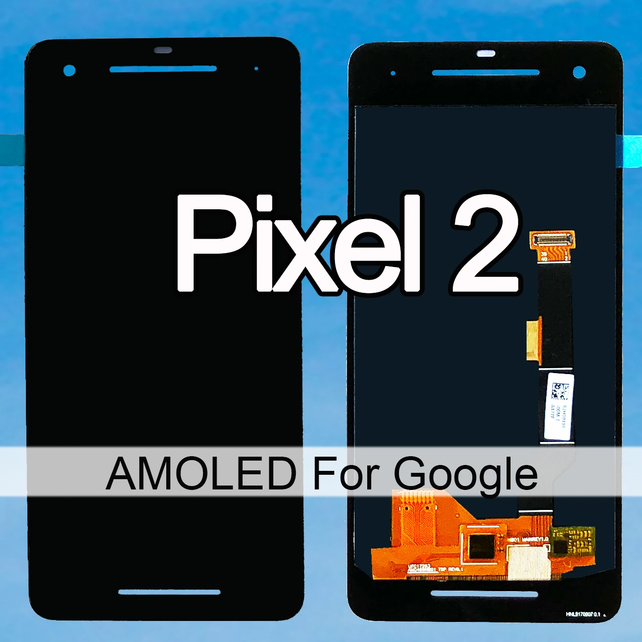 Pantalla LCD AAA Original probada Amoled para HTC Google Pixel 2, 5,0 ", montaje de digitalizador con pantalla t&aacute;ctil, reemplazo de pantalla Pixel2-0