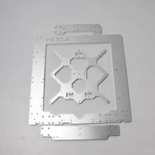 High quality Prusa i3 MK3/MK3S aluminum alloy frame,Y Carriage,Front and Rear Plate kit silver color for Prusa i3 3d printer